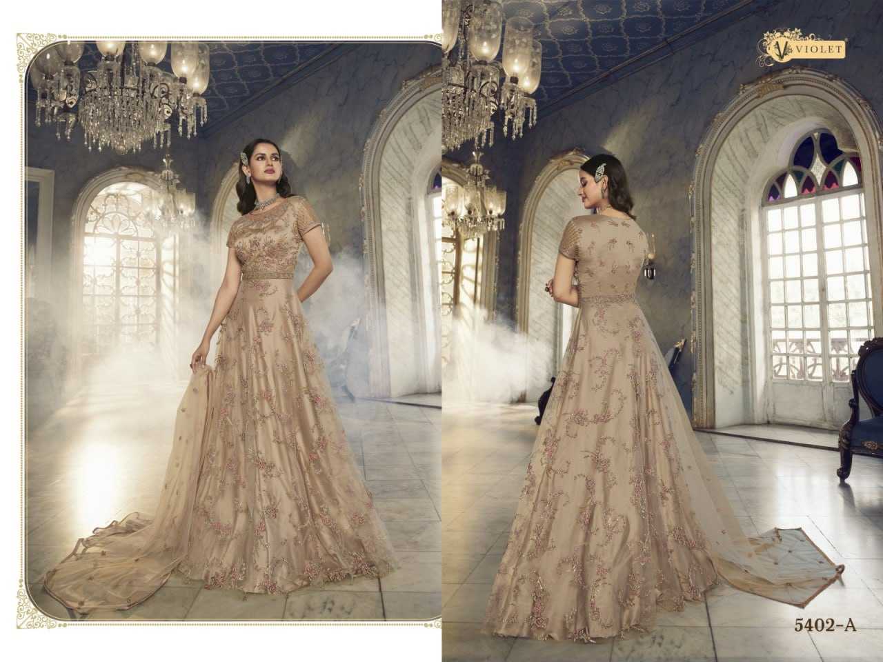 Ynf Butterfly Net KESH504 5402 Suits & Dresses Wholesale Semi Stitched Suits Floor-Length Suits Semi-Stitched Suits Manufacturer