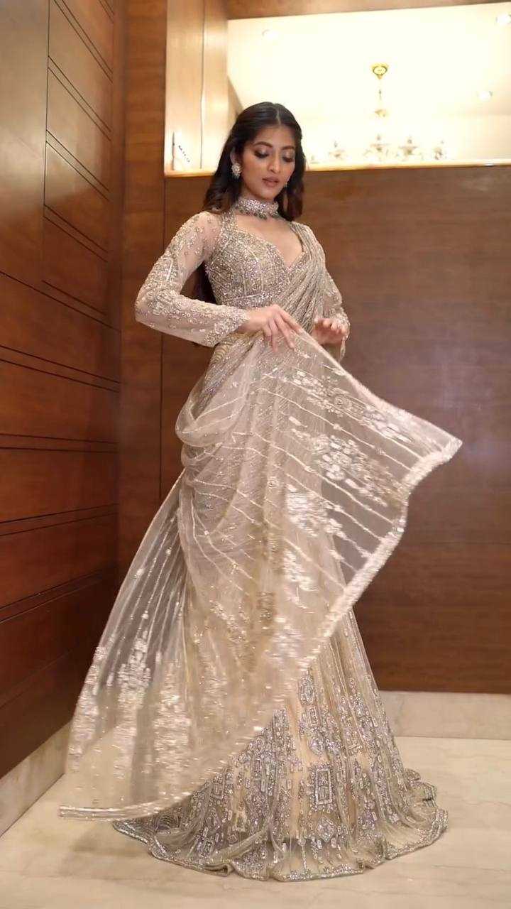 Ynf Butterfly Net RIN141 1956 Sarees Wedding Collections Festive Collections Wholesale Ready To Wear Sarees Net Sarees Embroidered Sarees Manufacturer