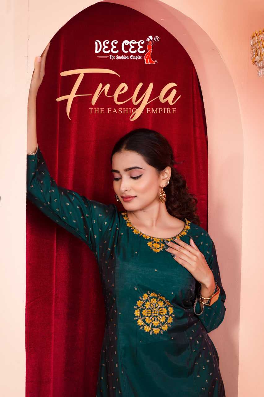 Ynf Chanderi Soft RIN190 DEECEE FREYA Setwise Collections Wholesale Gowns Catalogs Manufacturer
