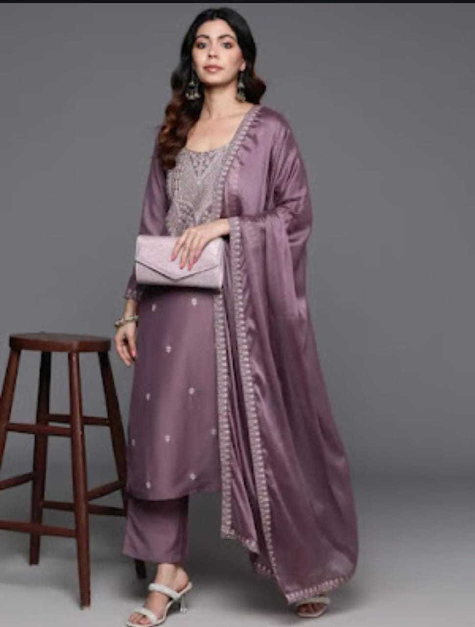 Ynf Chanderi Soft RIN222 Si-205 Kurti Wedding Collections Wholesale Designer Kurtis Embroidered Kurtis Kurti With Pants Manufacturer