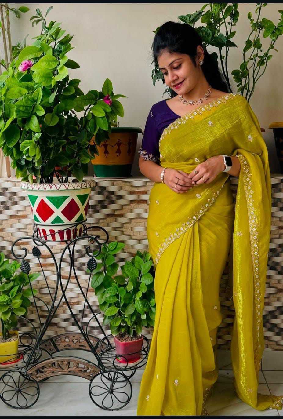 Ynf Chiffon KESH514 131 Sarees Wholesale Designer Sarees Party Wear Sarees Fancy Sarees Manufacturer
