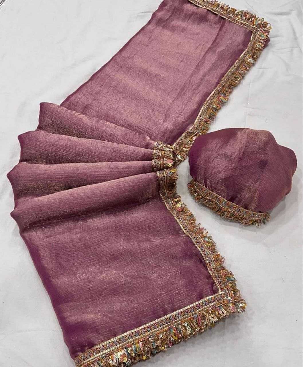 Ynf Chiffon RIN132 190 Sarees Wholesale Fancy Sarees Plain Sarees Lace Border Sarees Manufacturer