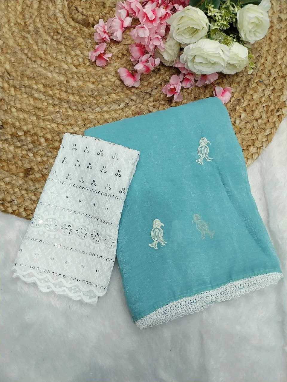 Ynf Chiffon RIN171 Anvita Sarees Wedding Collections Festive Collections Wholesale Chiffon Sarees Embroidered Sarees Sarees With Blouse Manufacturer