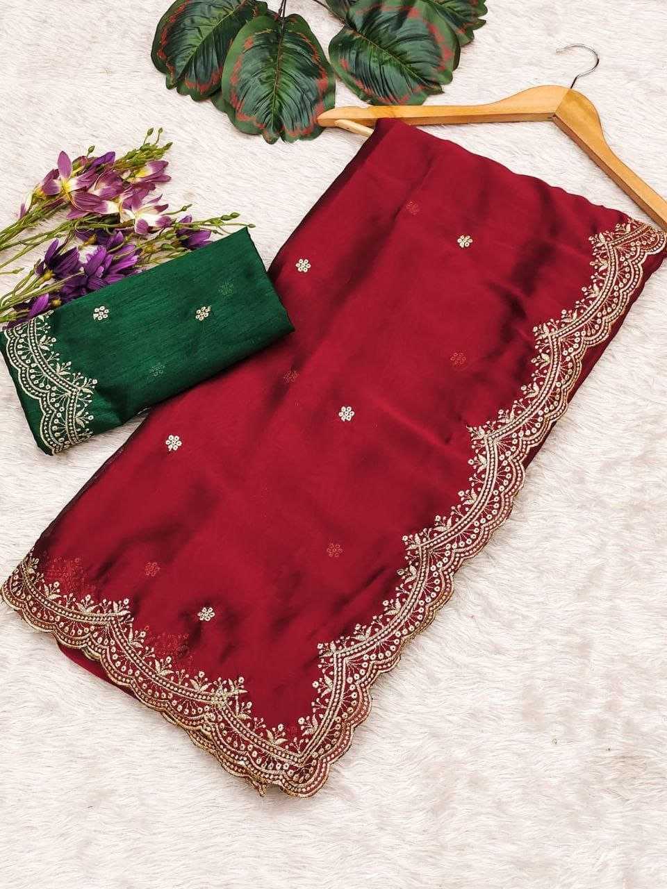 Ynf Chiffon RIN216 swastika Sarees Wholesale Designer Sarees Ready To Wear Sarees Chiffon Sarees Manufacturer