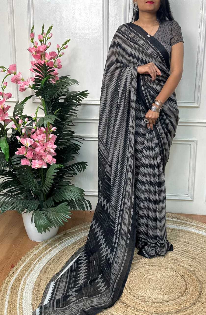 Ynf Chiffon RIN218 Blackberry Sarees Wedding Collections Festive Collections Wholesale Chiffon Sarees Sarees With Blouse Office Wear Sarees Manufacturer