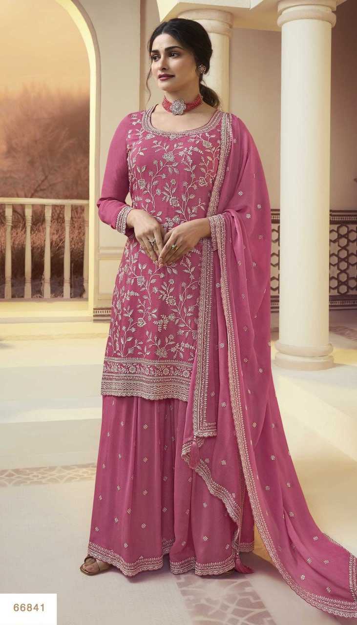 Ynf Chinon KESH504 66841 Suits & Dresses Wholesale Ladies Suits Embroidery Suits Palazzo Suit Party wear suits Manufacturer