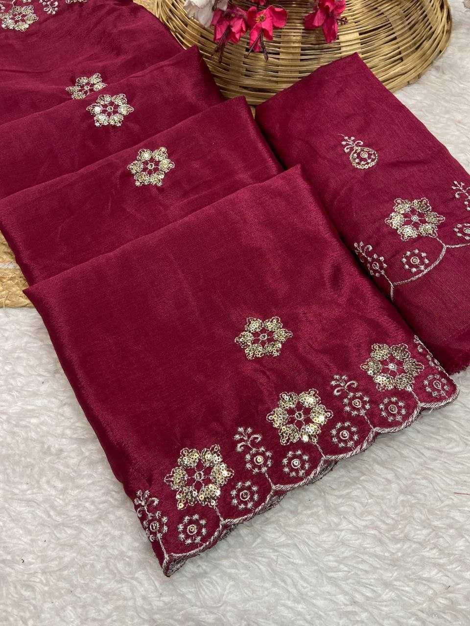Ynf Chinon RIN171 830 Sarees Wholesale Designer Sarees Party Wear Sarees Sequence Sarees Manufacturer