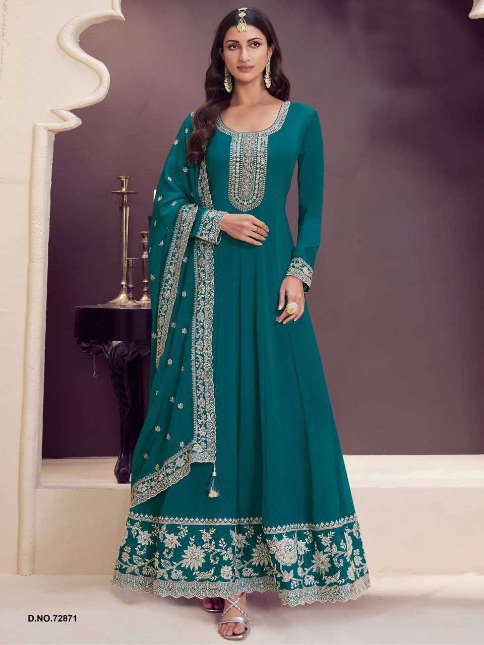 Ynf Chinon RIN197 4815 Suits & Dresses Wholesale Party wear suits Wedding Suits Bridal Suits Manufacturer