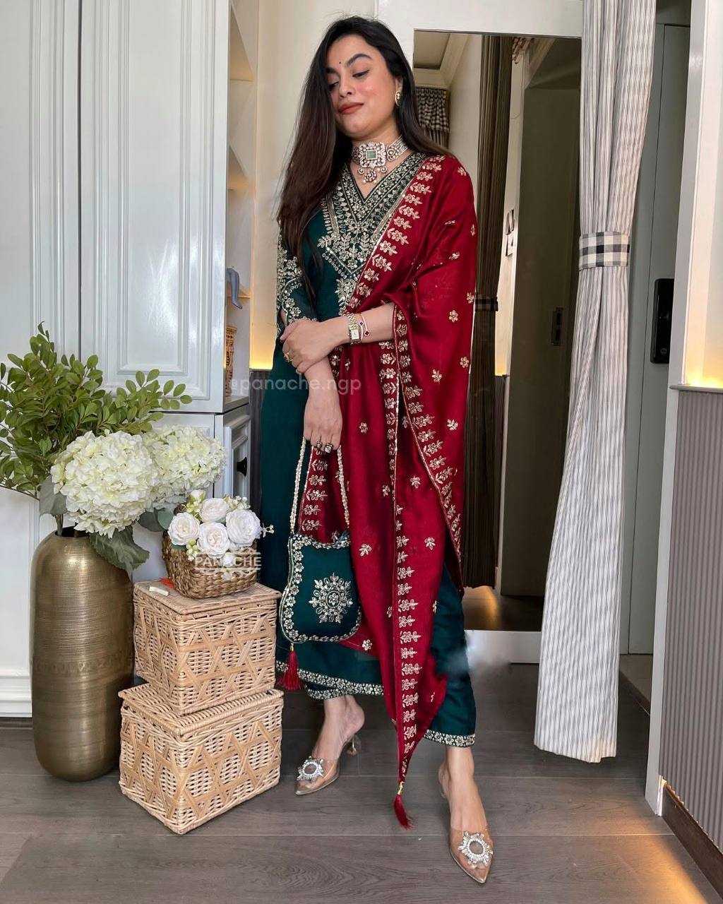 Ynf Chinon RIN232 79 Suits & Dresses Wholesale Party wear suits Designer Suits Manufacturer