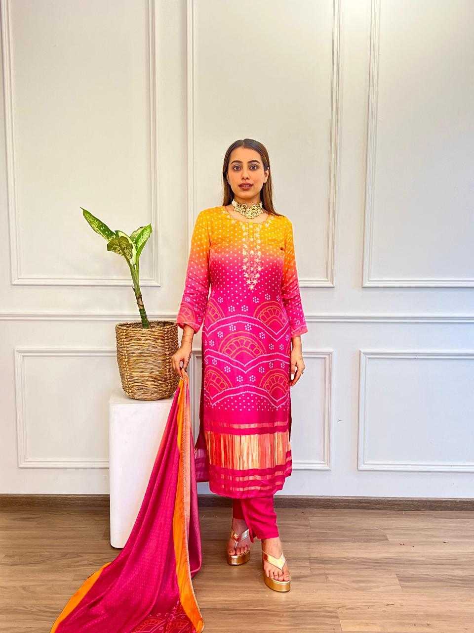 Ynf Chinon Silk KESH502 1011 Kurti Wedding Collections Wholesale Embroidered Kurtis Silk Kurtis Haldi Outfits Manufacturer