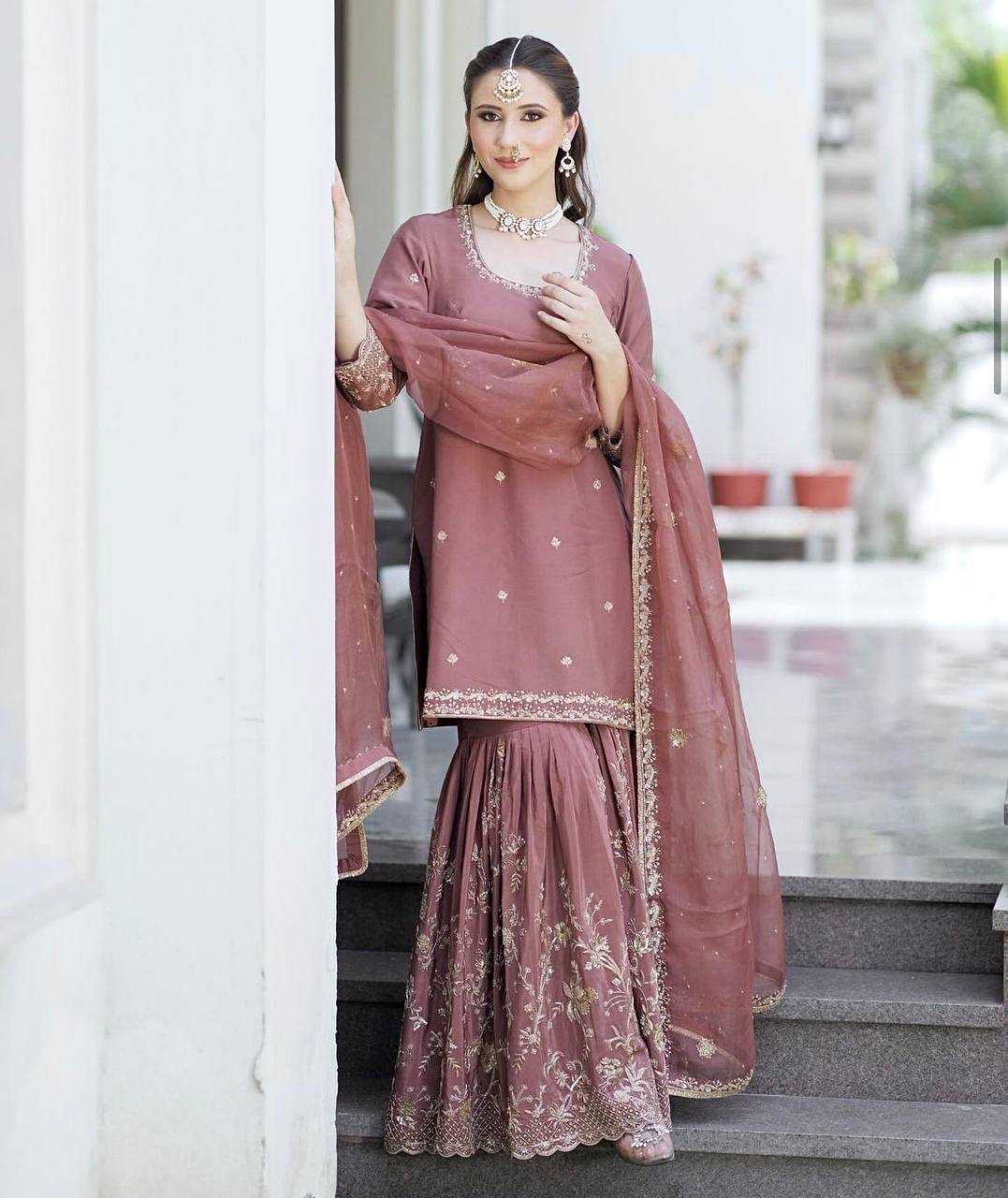 Ynf Chinon Silk KESH506 1168 Suits & Dresses Wholesale Ladies Suits Embroidery Suits Designer Suits Manufacturer