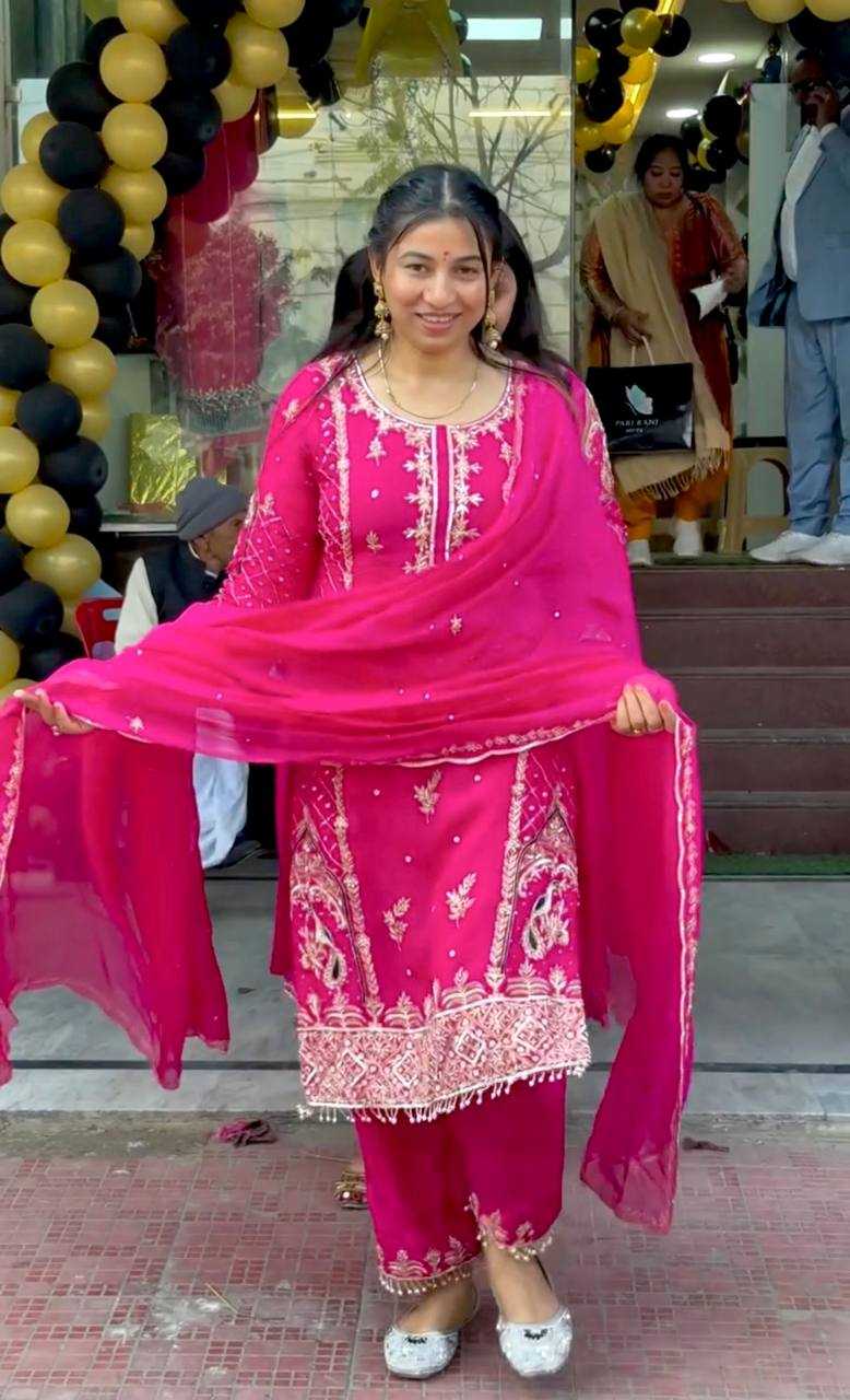 Ynf Chinon Silk KESH506 1173 Suits & Dresses Wholesale Ladies Suits Embroidery Suits Designer Suits Manufacturer
