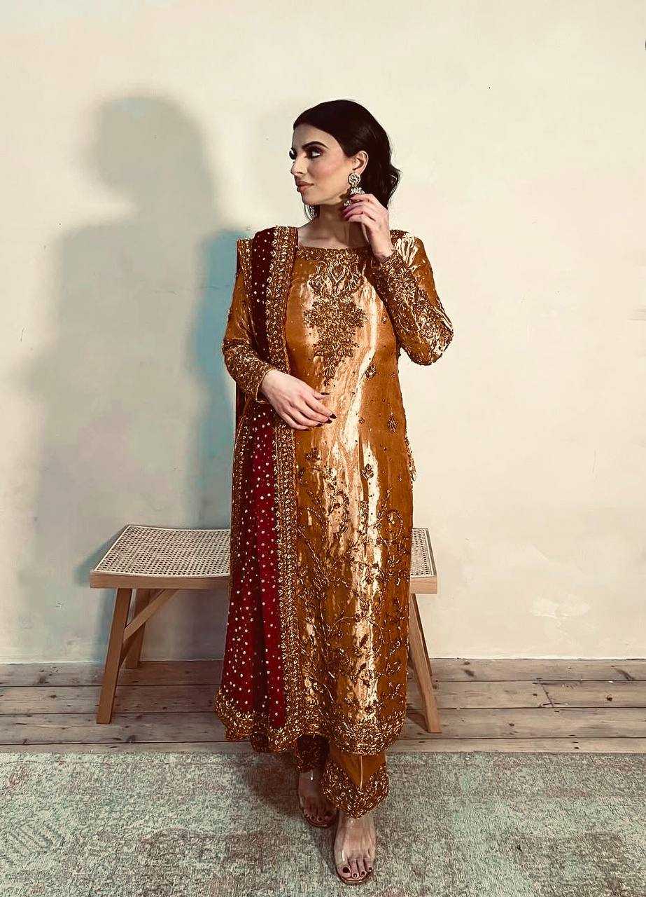 Ynf Chinon Silk KESH506 1176 Suits & Dresses Wholesale Ladies Suits Embroidery Suits Designer Suits Manufacturer