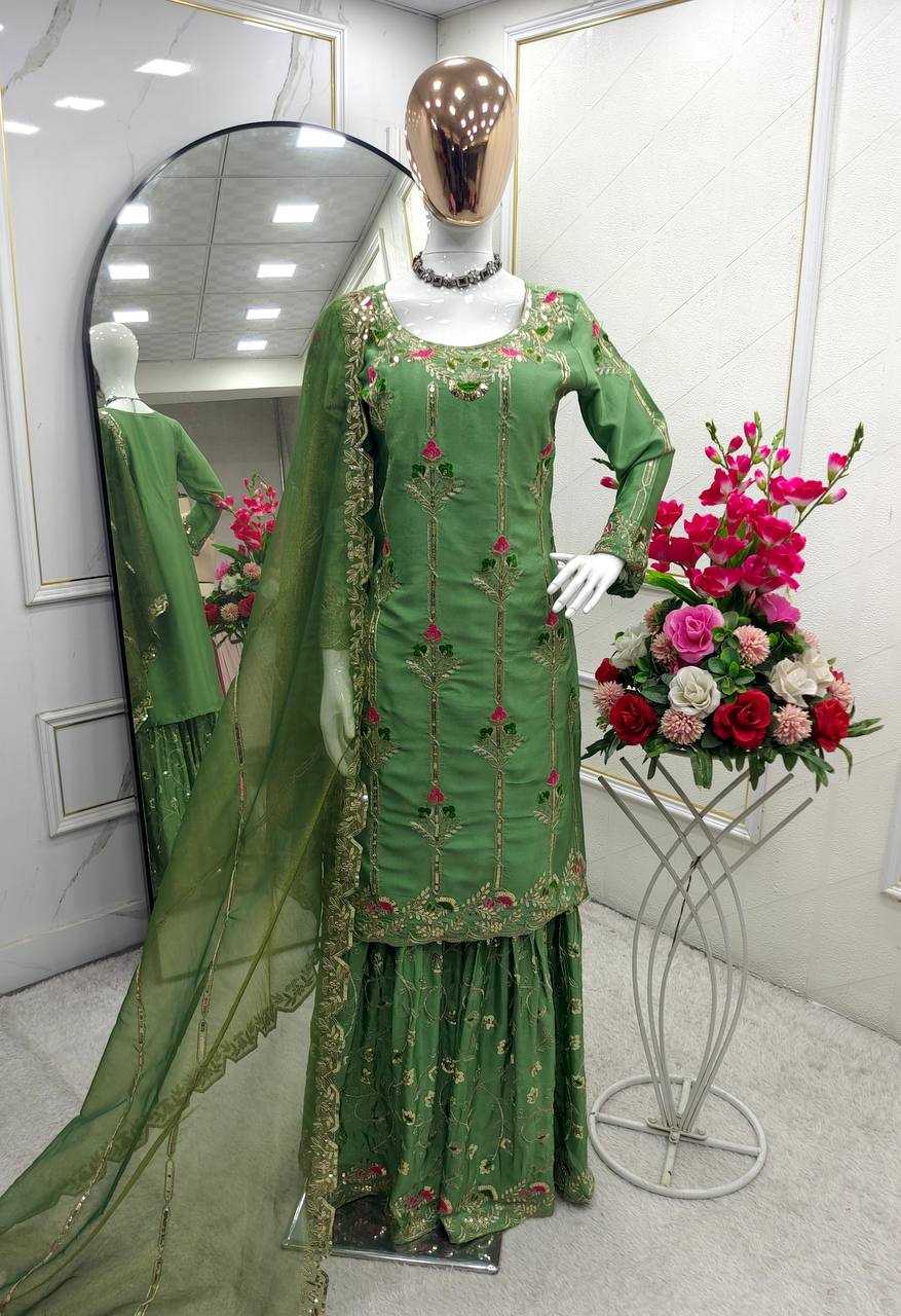 Ynf Chinon Silk KESH506 134 Suits & Dresses Wholesale Ladies Suits Embroidery Suits Designer Suits Manufacturer