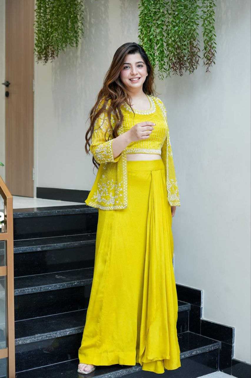 Ynf Chinon Silk KESH516 9272 Suits & Dresses Wholesale Embroidery Suits Party Wear Dresses Manufacturer