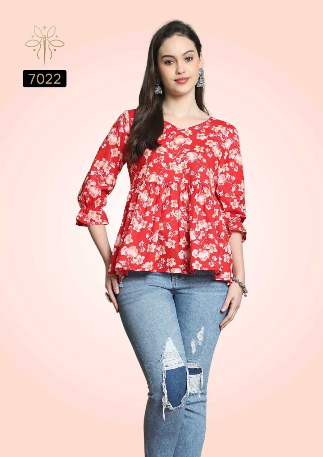 Ynf Cotton Cambric RIN190 Rajnandini Aaradhya Vol-24 Setwise Collections Wholesale Kurtis Catalogs Manufacturer