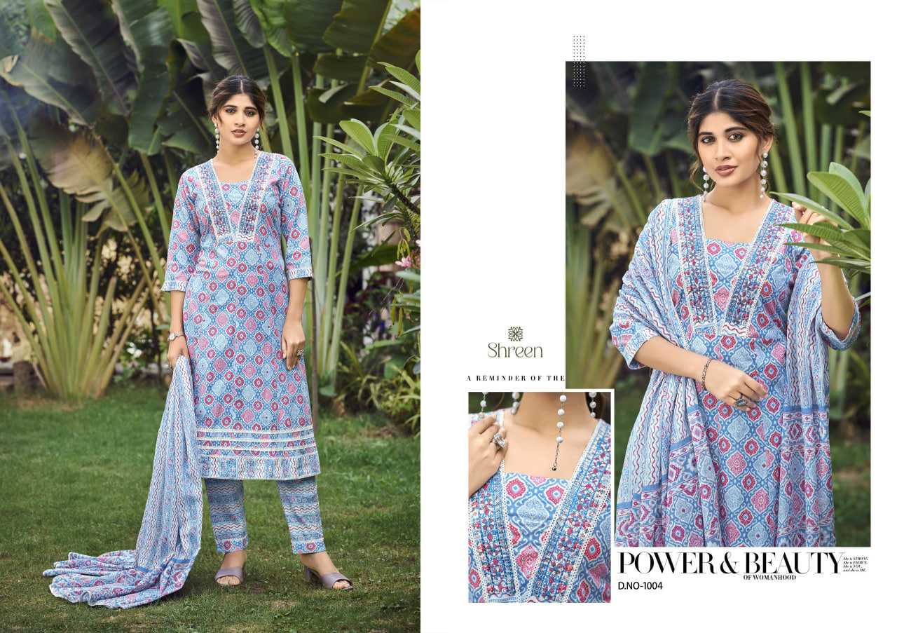 Ynf Cotton Cambric RIN190 SIMI VOL-2 Setwise Collections Wholesale Gowns Catalogs Manufacturer