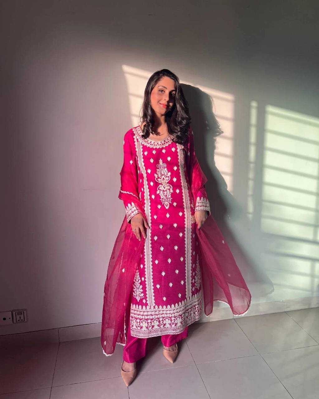 Ynf Cotton KESH158 9282 Suits & Dresses Wedding Collections Festive Collections Wholesale Embroidery Suits Cotton Suits Wedding Outfits Manufacturer