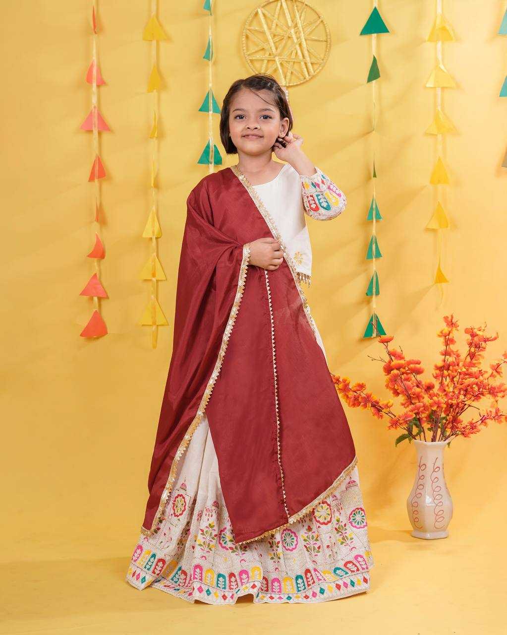 Ynf Cotton KESH415 213 Kids Wear Wholesale Indian Wear For Kids Kids Lehenga Choli Kids Wedding Outfits Manufacturer