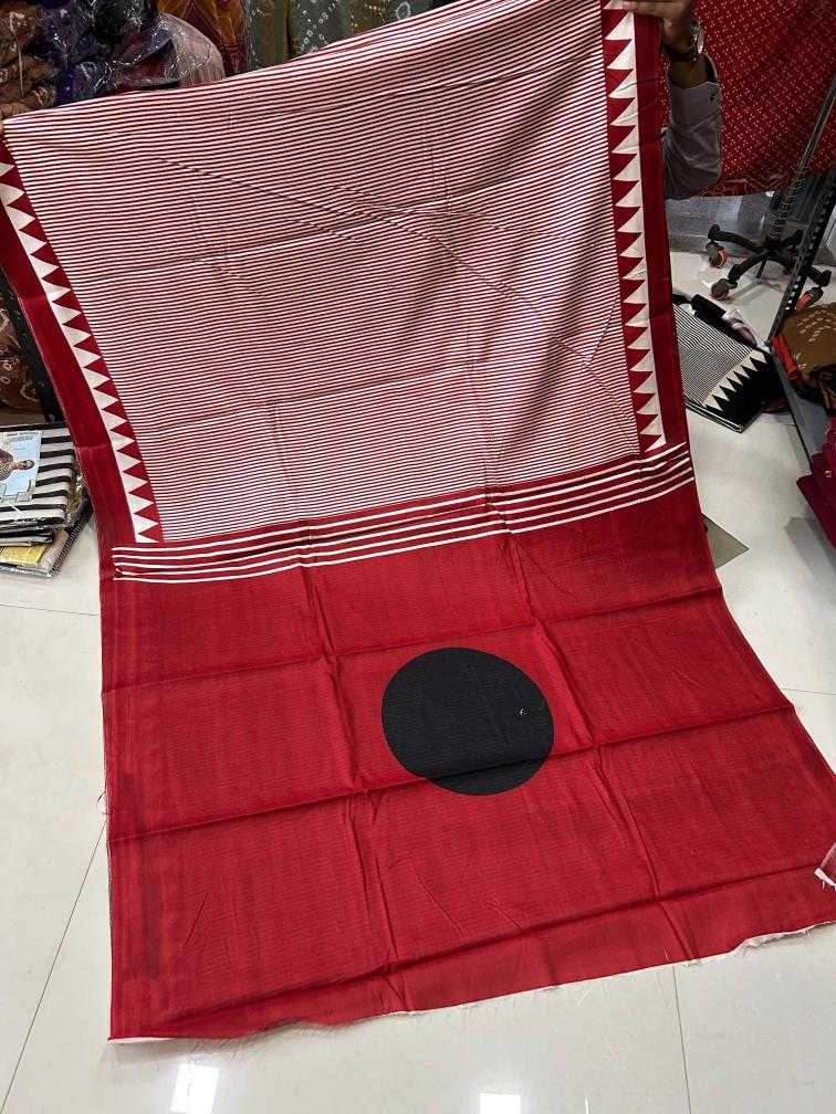 Ynf Cotton KESH437 Hand-Painted Sarees Wedding Collections Festive Collections Wholesale Cotton Linen Sarees Ajrakh Sarees Hand Work Sarees Manufacturer