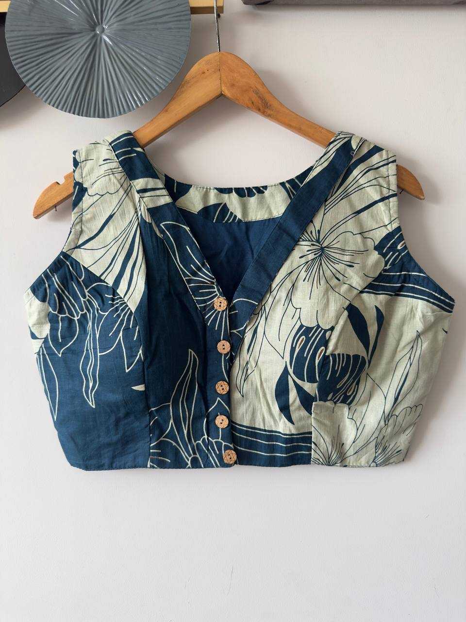 Ynf Cotton KESH437 Handicrafts Readymade Blouses Wholesale Blouse Cotton Blouse Party Wear Blouse Manufacturer