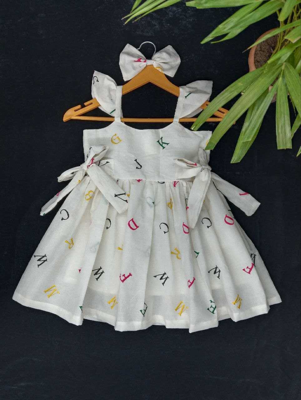 Ynf Cotton Lycra RIN107 347 Kids Wear Wholesale Kids Frocks Girls Frock Girls Cotton Frocks Manufacturer