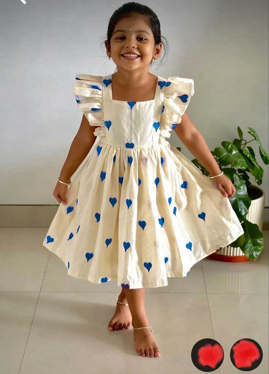 Ynf Cotton RIN107 359 Kids Wear Wholesale Kids Frocks Girls Frock Girls Cotton Frocks Manufacturer