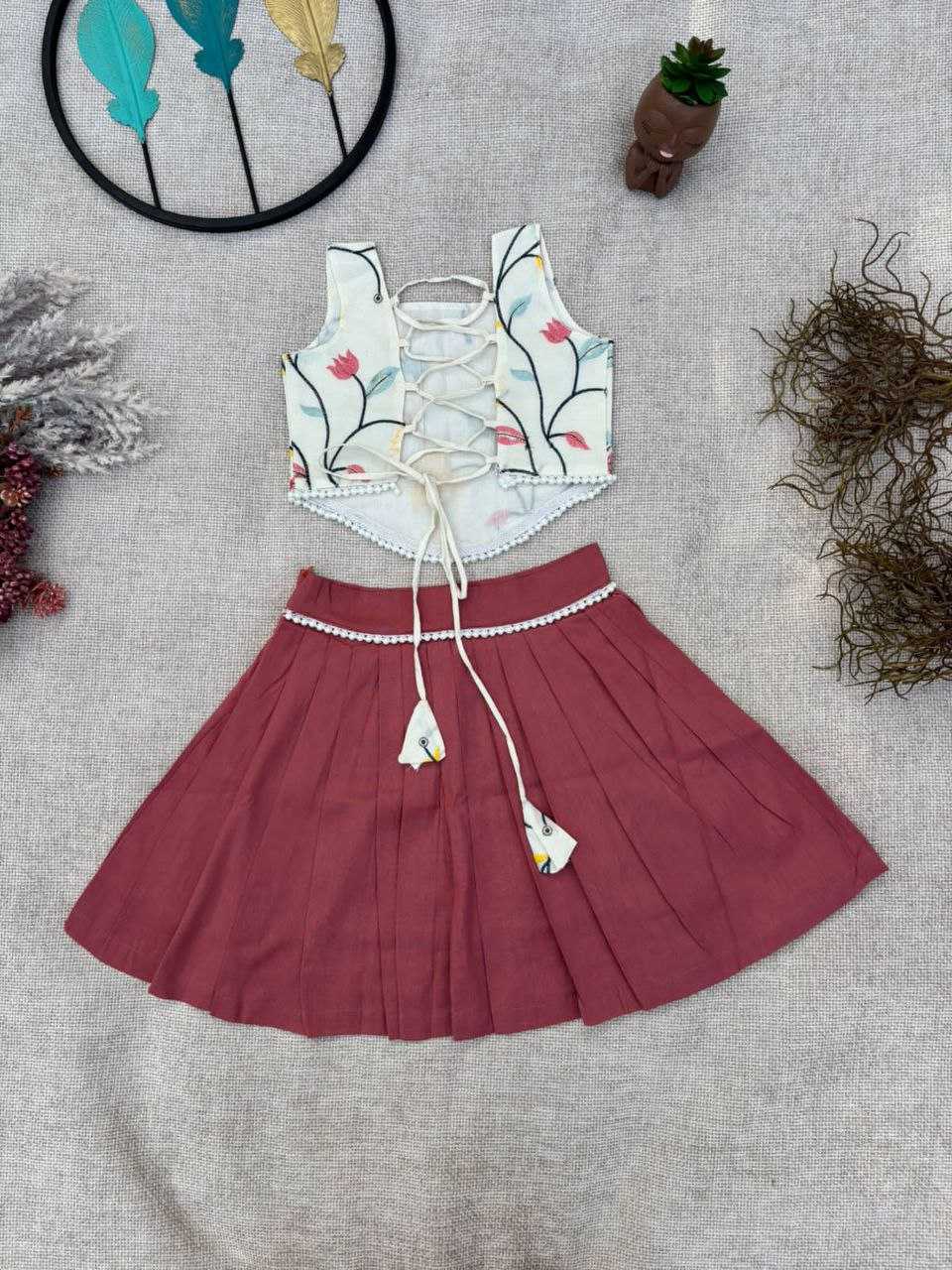 Ynf Cotton RIN107 380 Kids Wear Wholesale Kids Frocks Kids Designer Frock Manufacturer