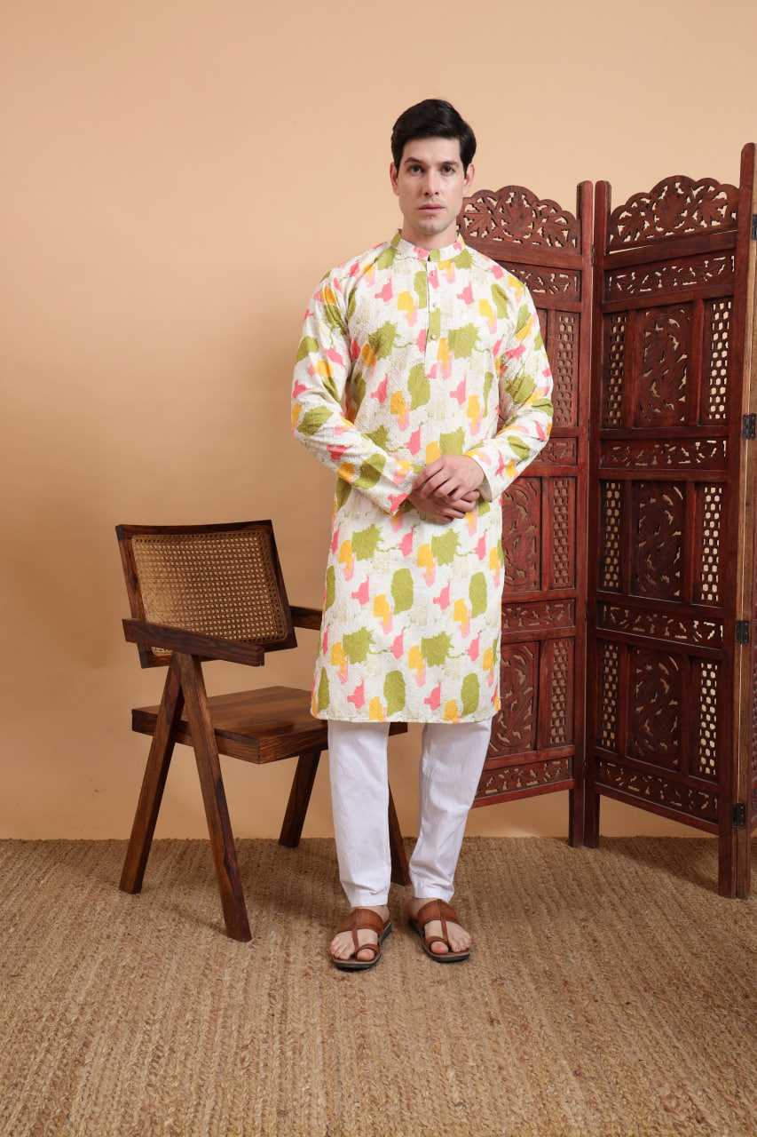 Ynf Cotton RIN188 KILLER10 Mens Wear Wholesale Mens Kurtas Men Cotton Kurta Men Wedding kurta Manufacturer