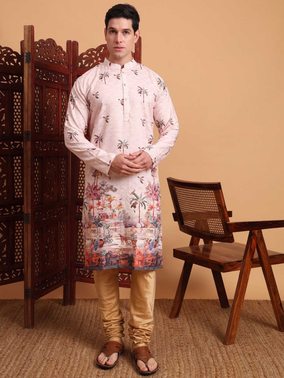 Ynf Cotton RIN188 KILLER3 Mens Wear Wholesale Mens Kurta Pyjama Manufacturer