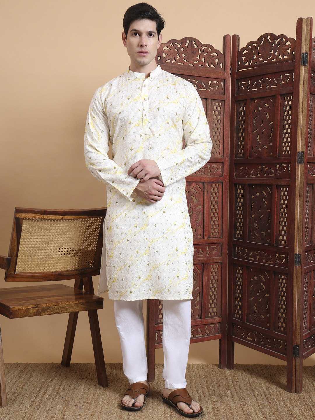 Ynf Cotton RIN188 KILLER9 Mens Wear Wholesale Mens Kurtas Men Cotton Kurta Men Wedding kurta Manufacturer