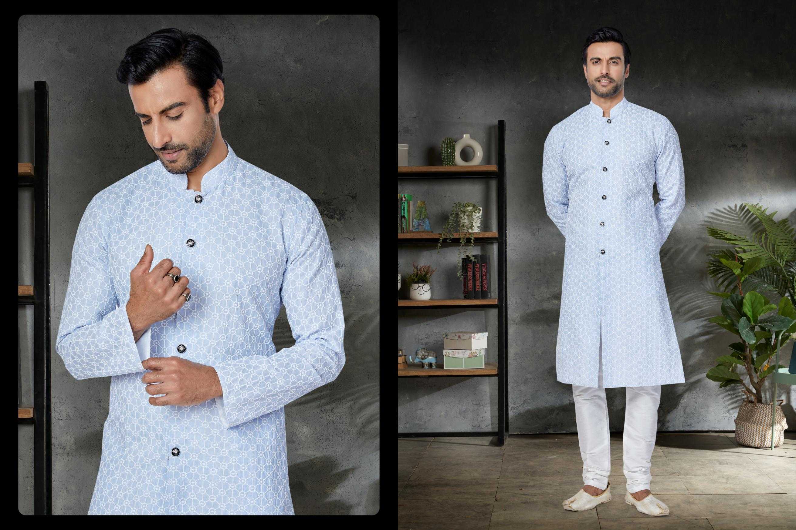 Ynf Cotton RIN223 3021B Mens Wear Wholesale Mens Kurtas Mens Kurta Pyjama Men Wedding kurta Manufacturer