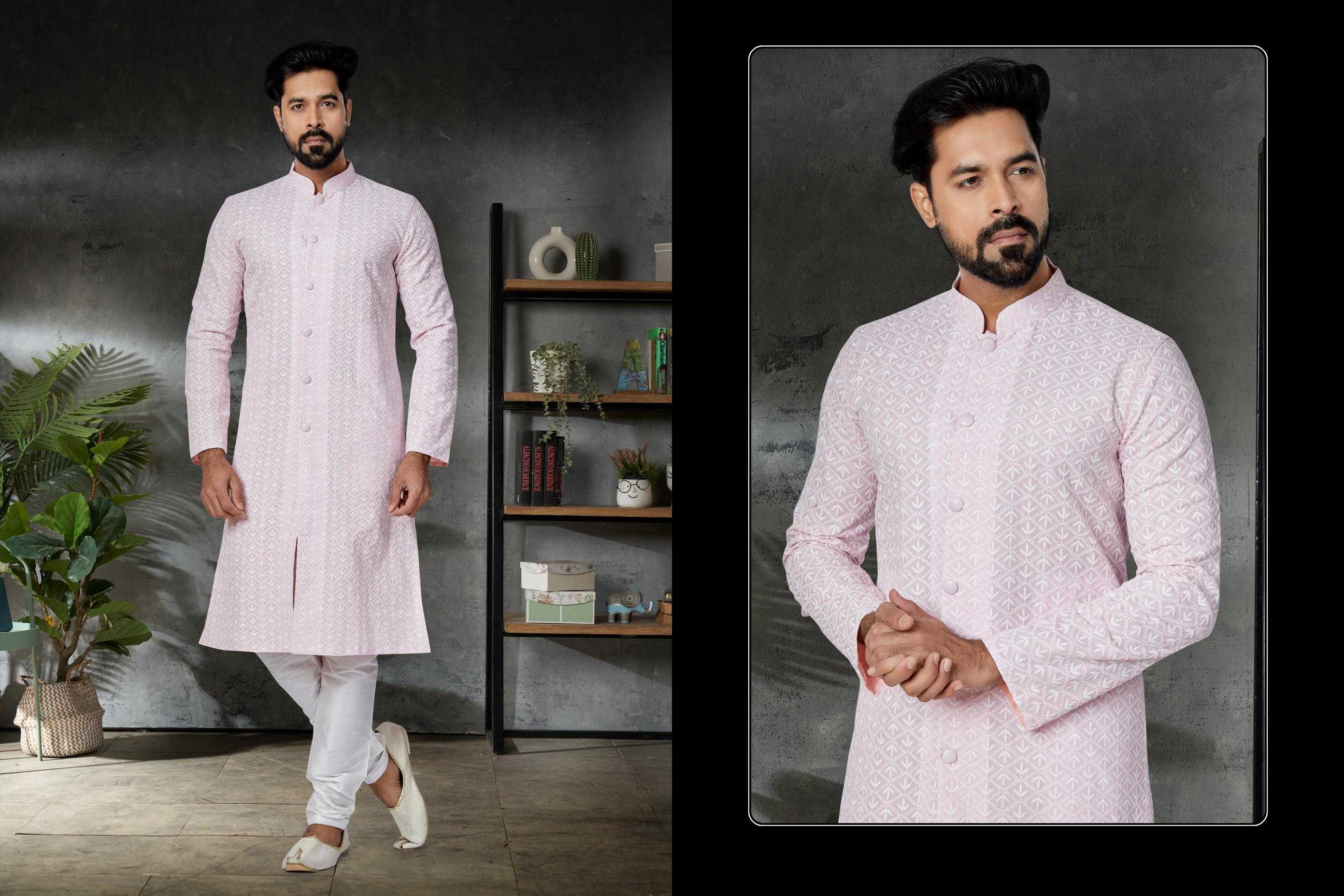 Ynf Cotton RIN223 3024C Mens Wear Wholesale Mens Kurtas Mens Kurta Pyjama Men Wedding kurta Manufacturer