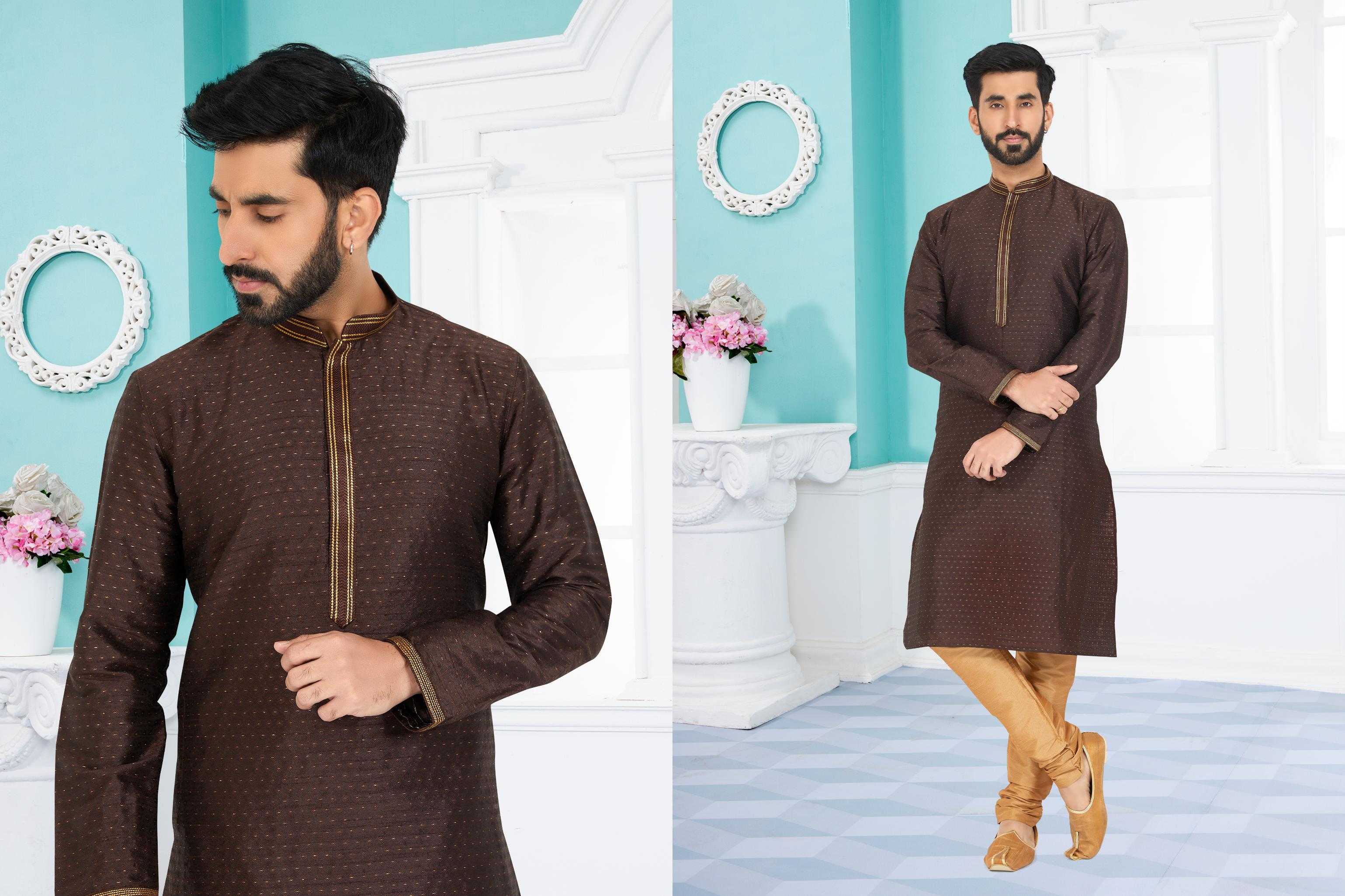 Ynf Cotton RIN223 3072C Mens Wear Wholesale Mens Kurtas Mens Kurta Pyjama Men Wedding kurta Manufacturer