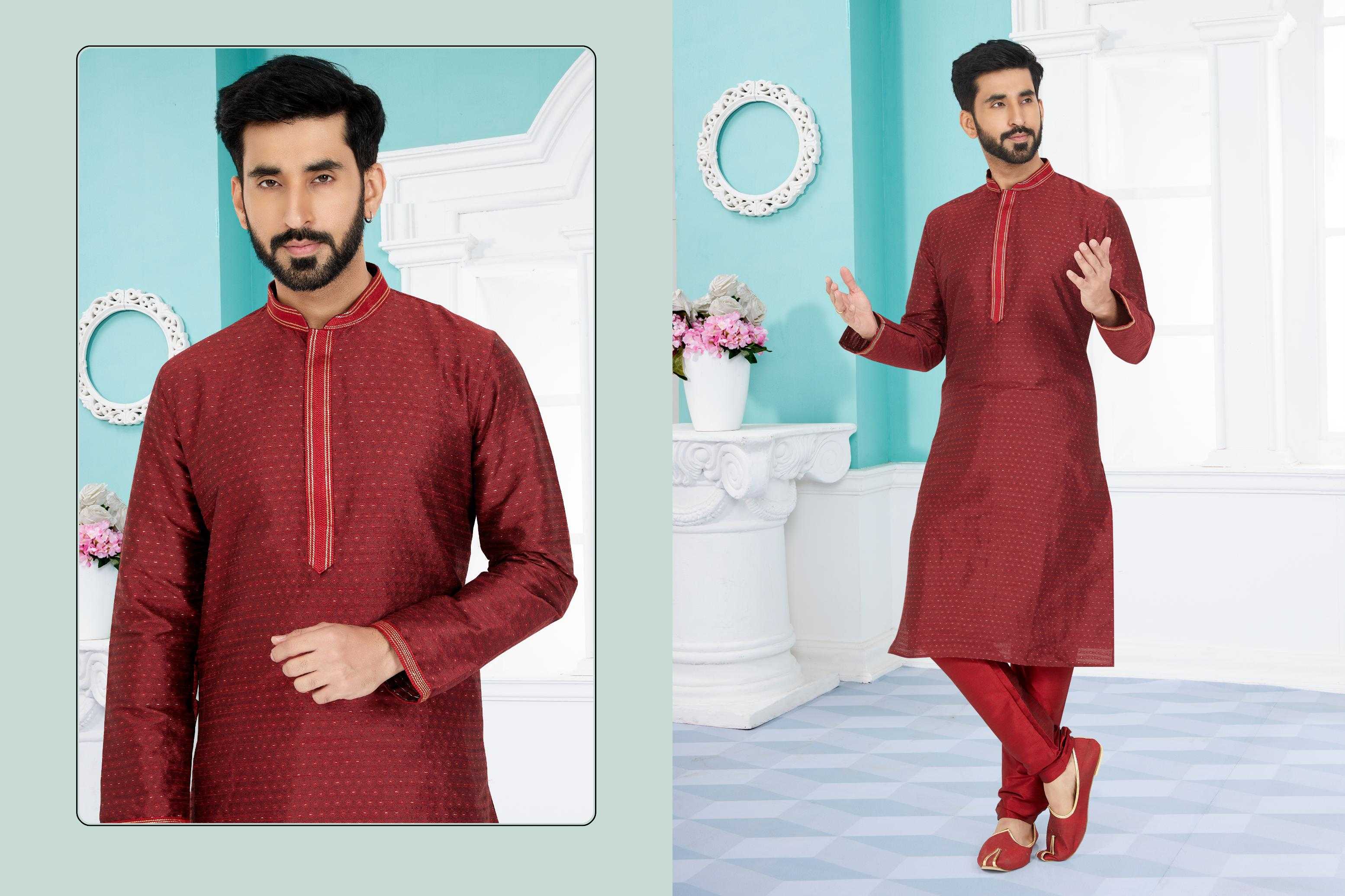 Ynf Cotton RIN223 3082C Mens Wear Wholesale Mens Kurtas Mens Kurta Pyjama Men Wedding kurta Manufacturer