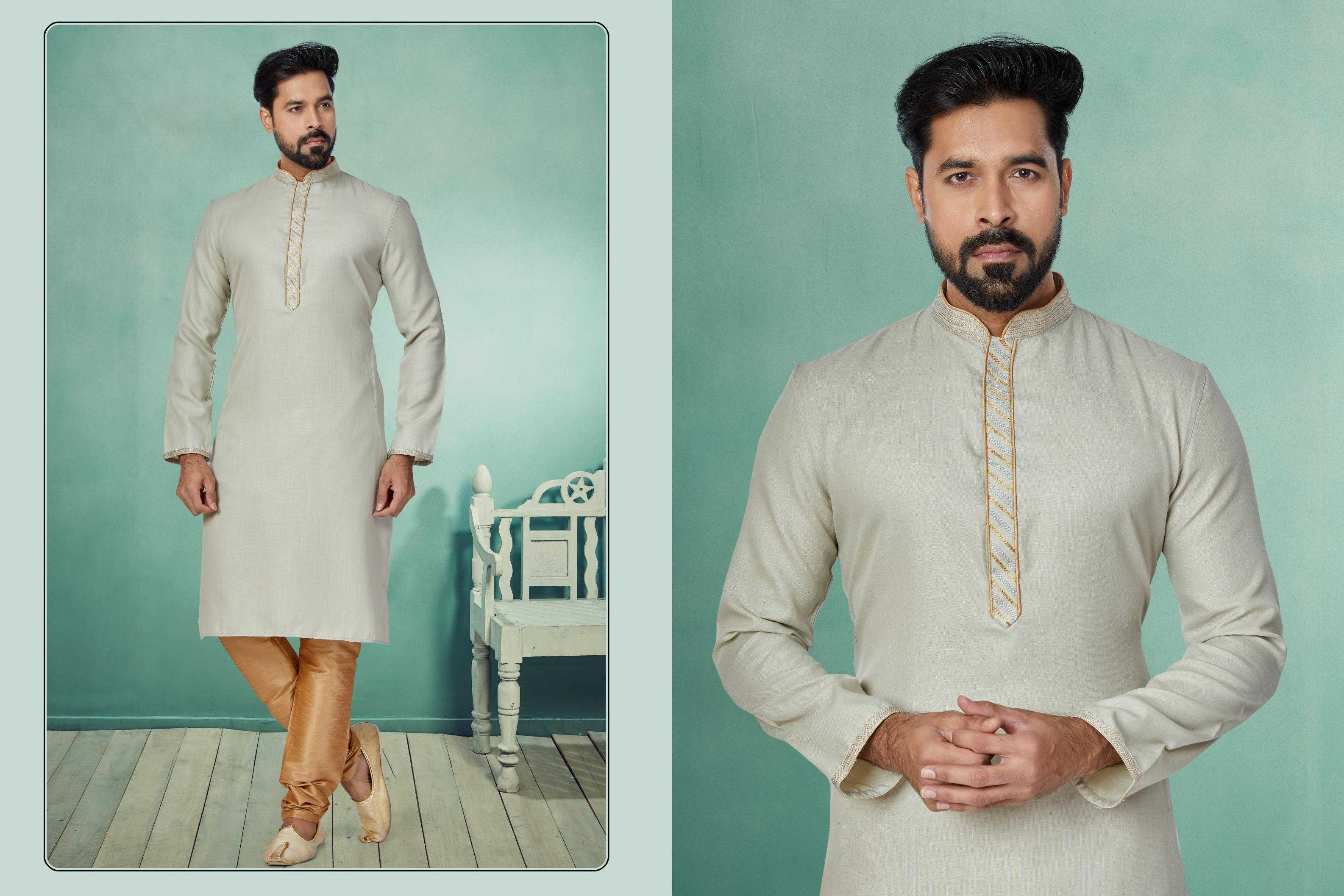 Ynf Cotton RIN223 3085C Mens Wear Wholesale Mens Kurtas Mens Kurta Pyjama Men Wedding kurta Manufacturer