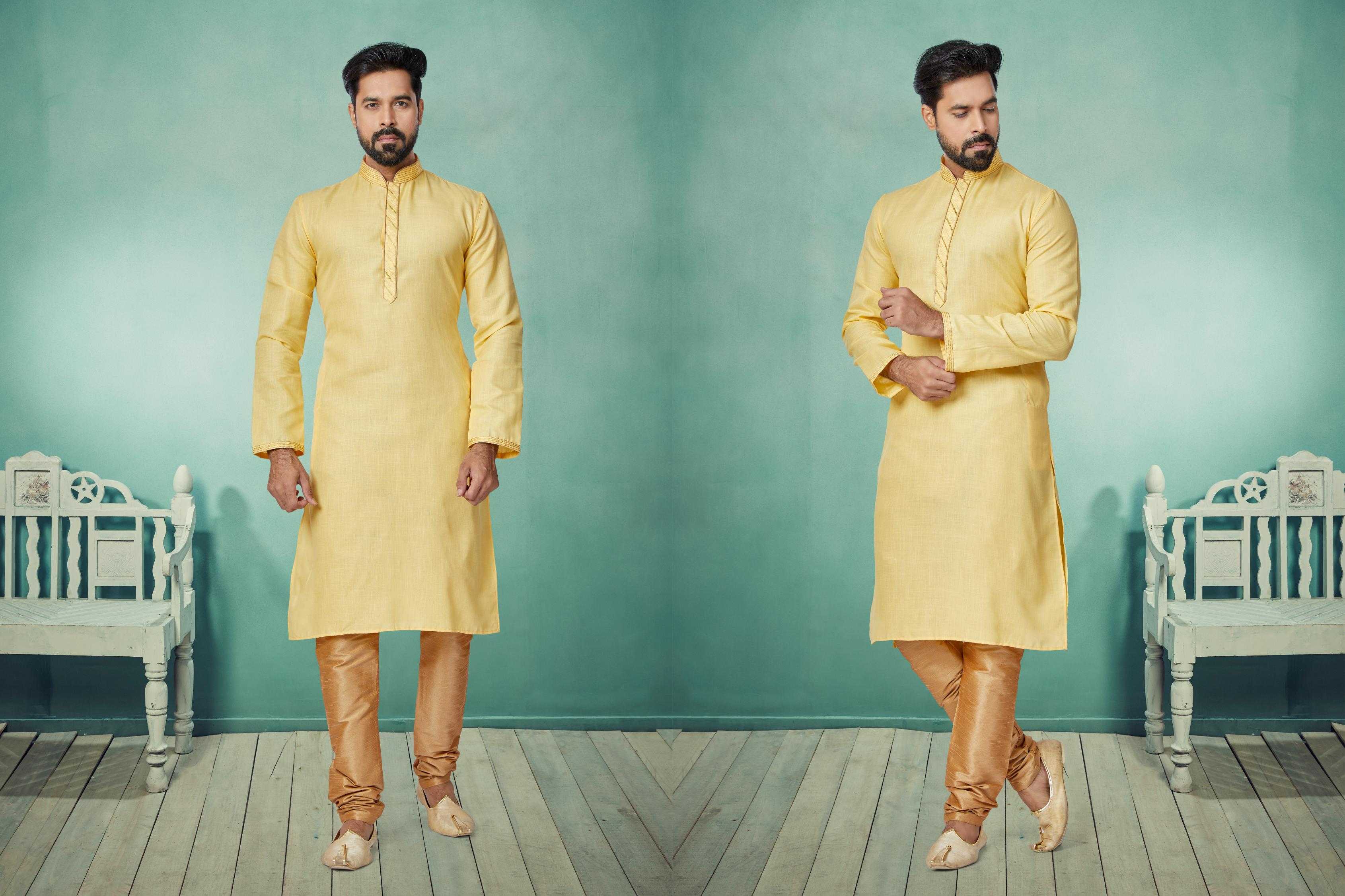 Ynf Cotton RIN223 3092C Mens Wear Wholesale Mens Kurtas Mens Kurta Pyjama Men Wedding kurta Manufacturer