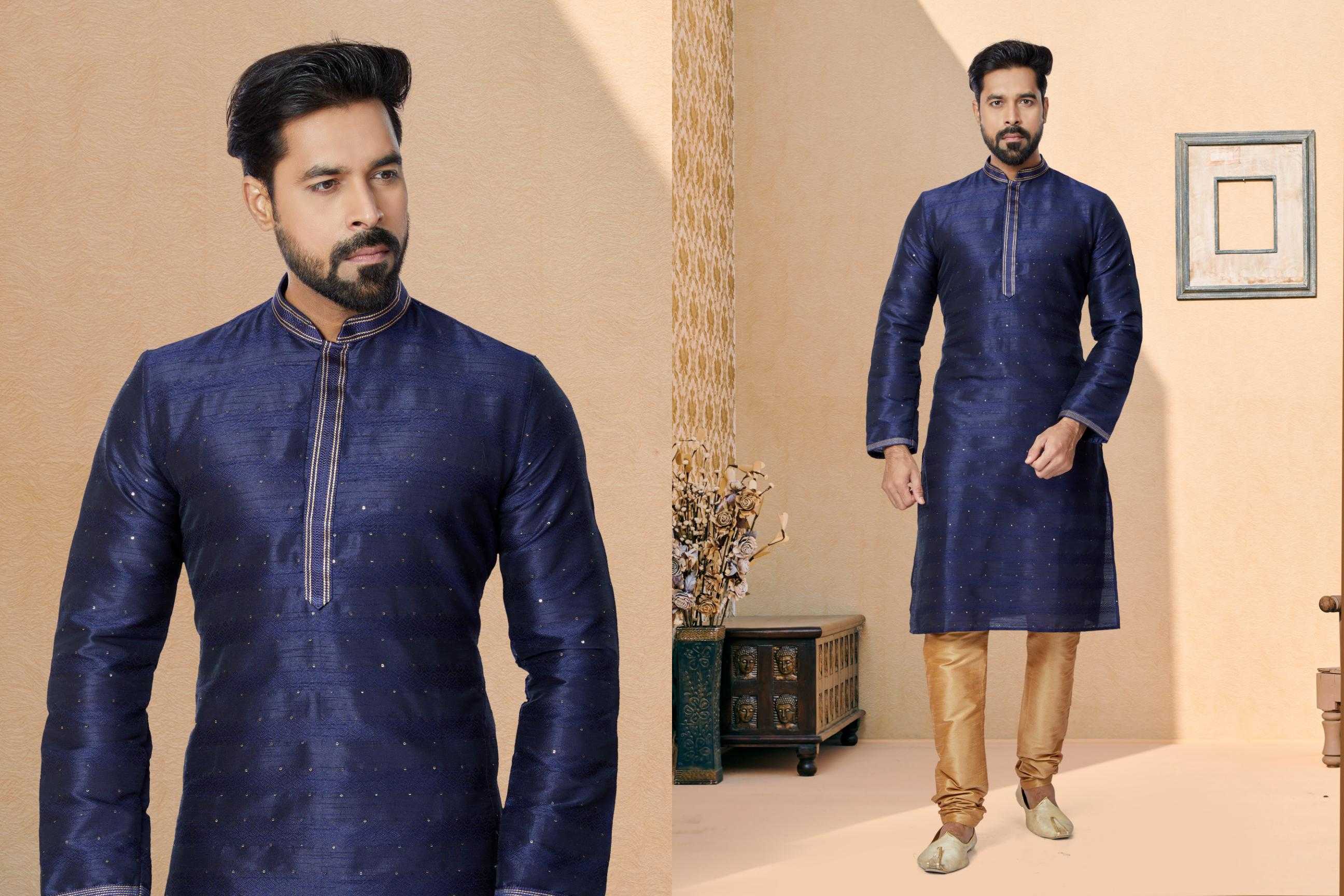 Ynf Cotton RIN223 3093C Mens Wear Wholesale Mens Kurtas Mens Kurta Pyjama Men Wedding kurta Manufacturer