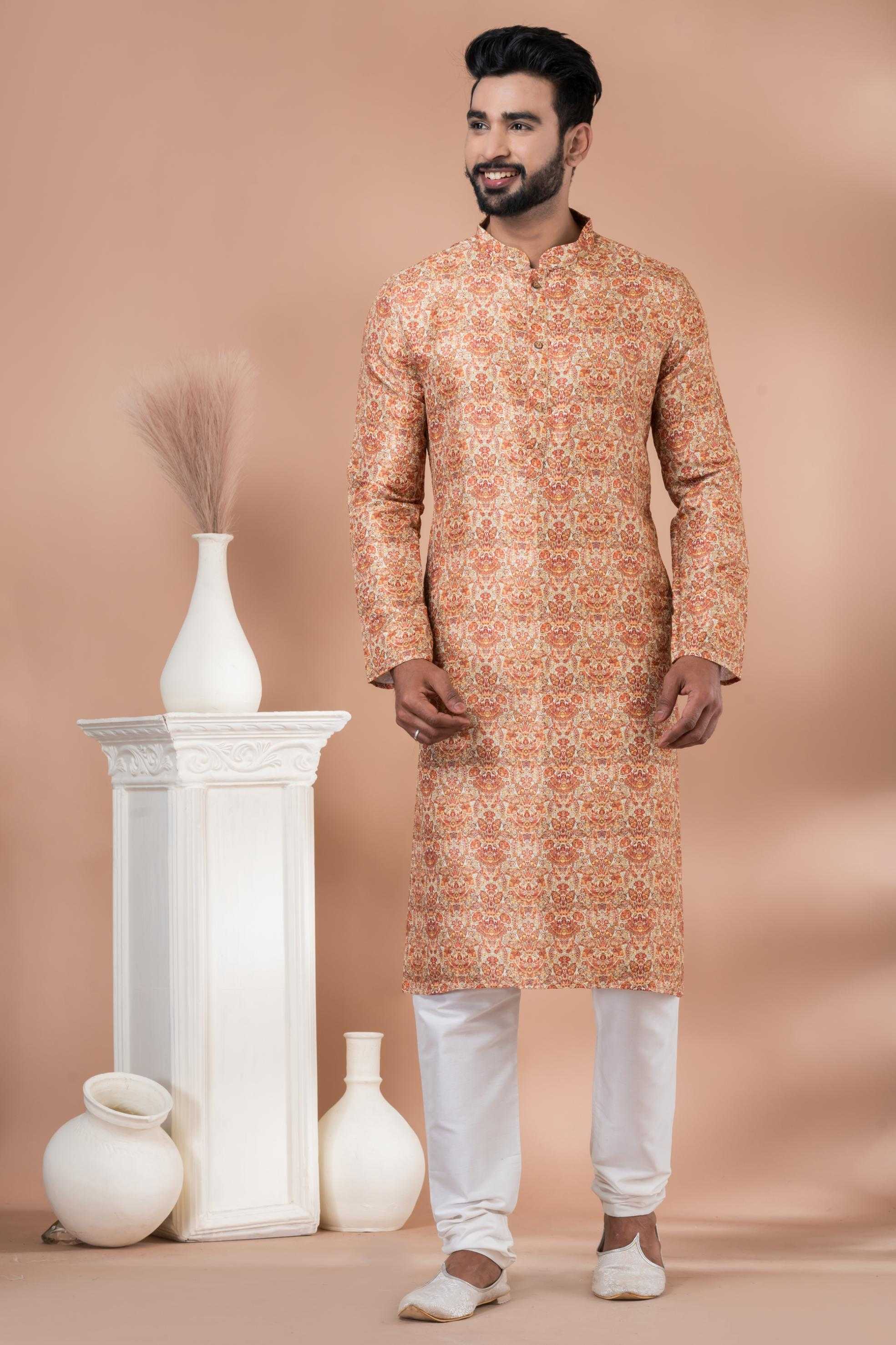 Ynf Cotton RIN223 3403C Mens Wear Wholesale Mens Kurtas Mens Kurta Pyjama Men Wedding kurta Manufacturer