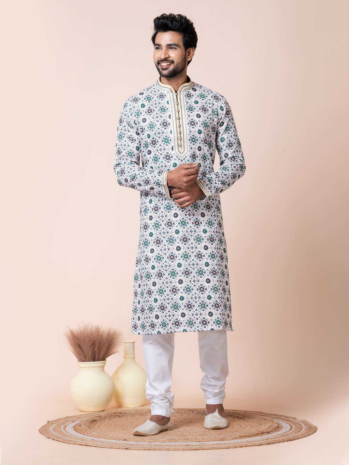 Ynf Cotton RIN223 3471B Mens Wear Wholesale Mens Kurtas Mens Kurta Pyjama Men Wedding kurta Manufacturer
