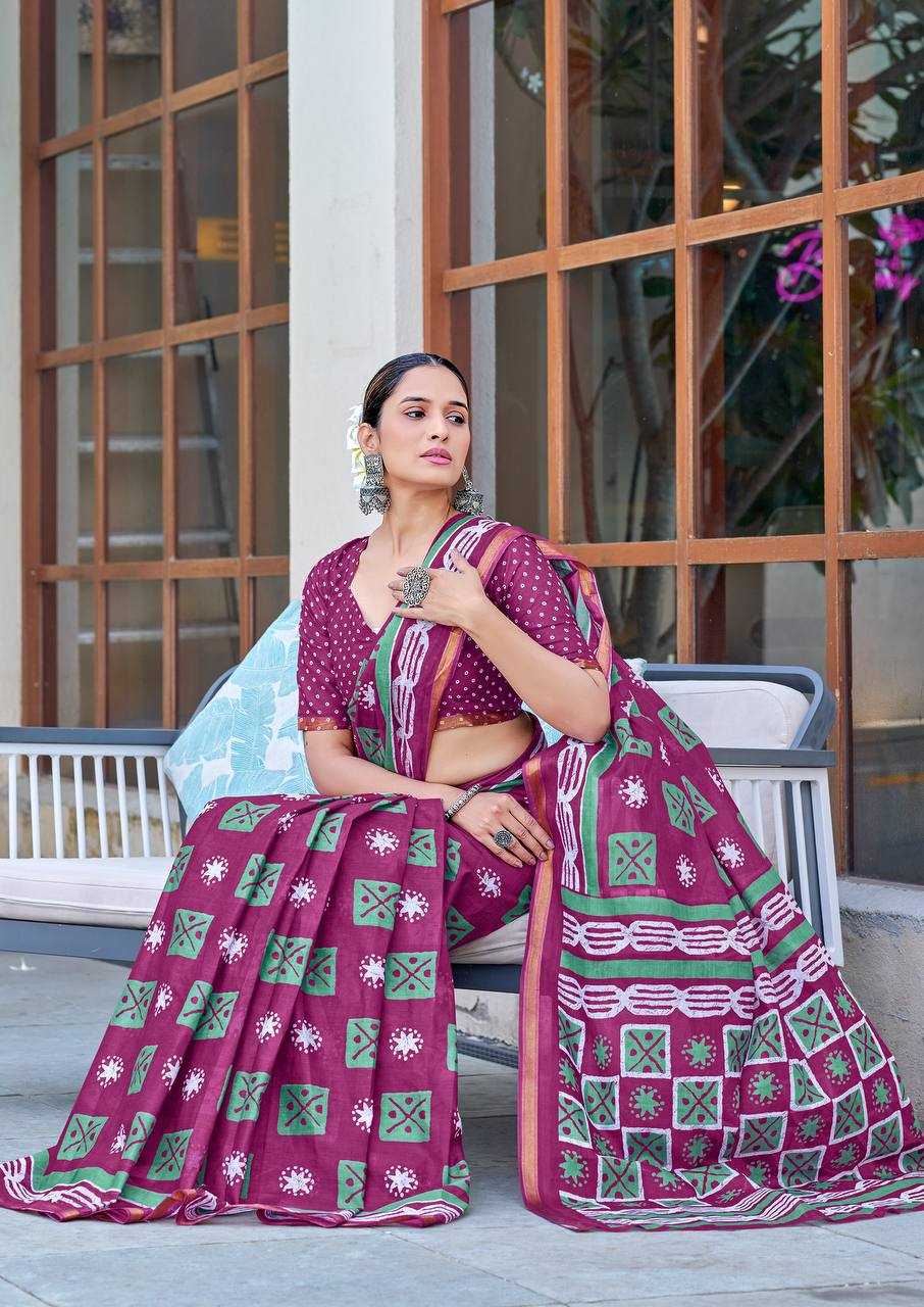 Ynf Cotton RIN229 83 Sarees Wholesale Designer Sarees Printed Cotton Saree Cotton Sarees Manufacturer