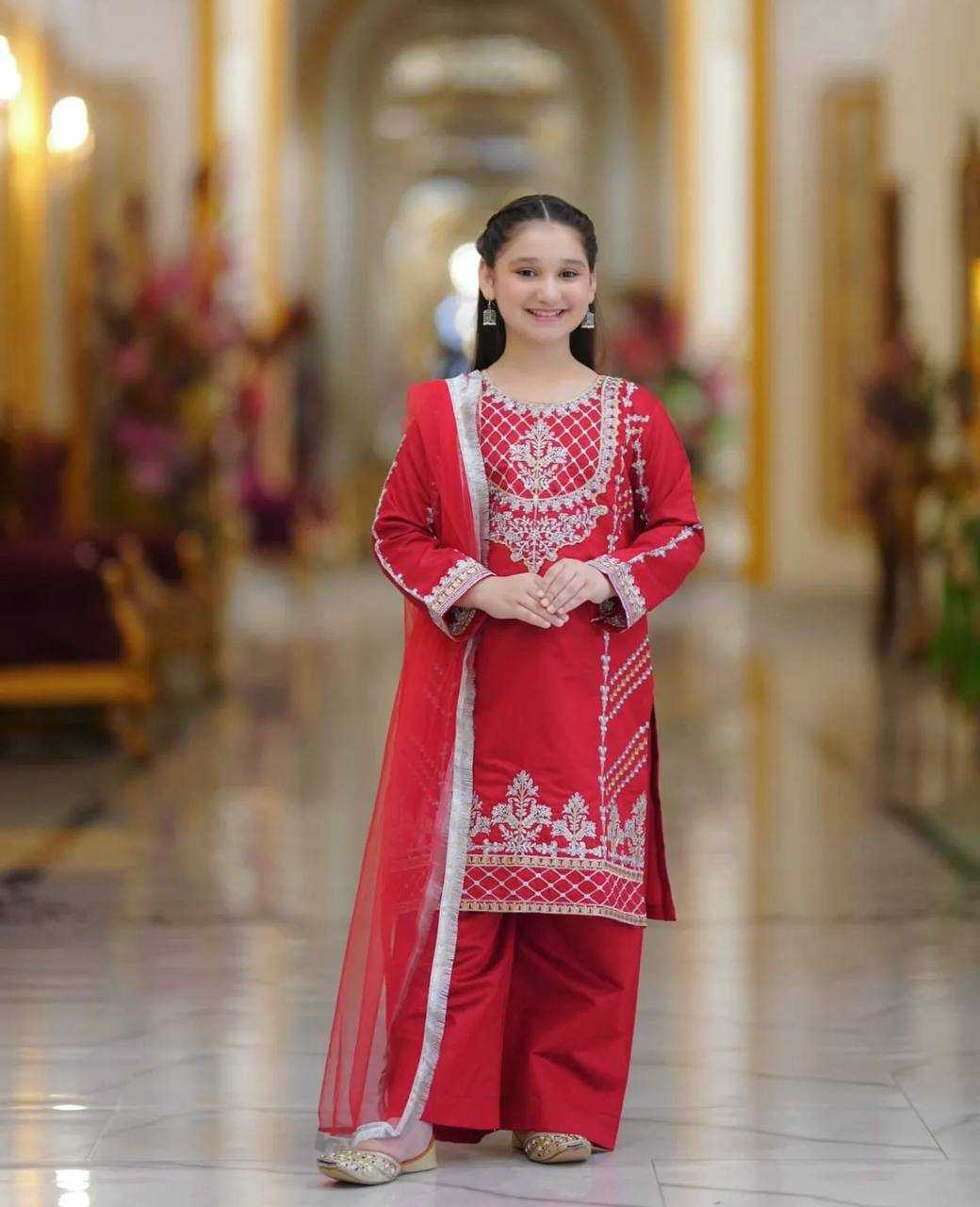 Ynf Crepe Silk KESH415 214 Kids Wear Wholesale Kids Lehenga Ethnic Dresses For Kids Indian Wear For Kids Manufacturer