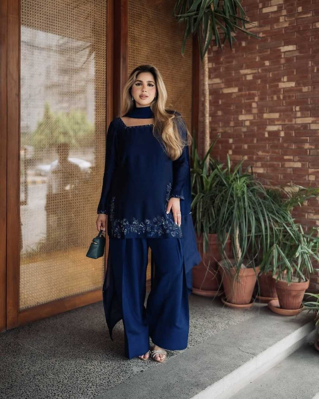 Ynf Crepe Silk RIN197 4767 Suits & Dresses Wholesale Embroidery Suits Party wear suits Designer Suits Manufacturer