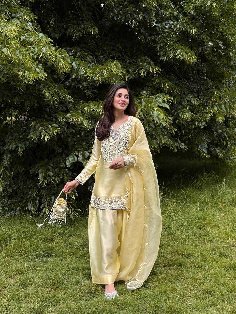 Ynf Crepe Silk RIN207 656 Suits & Dresses Wholesale Ladies Suits Palazzo Suit Party Wear Dresses Manufacturer