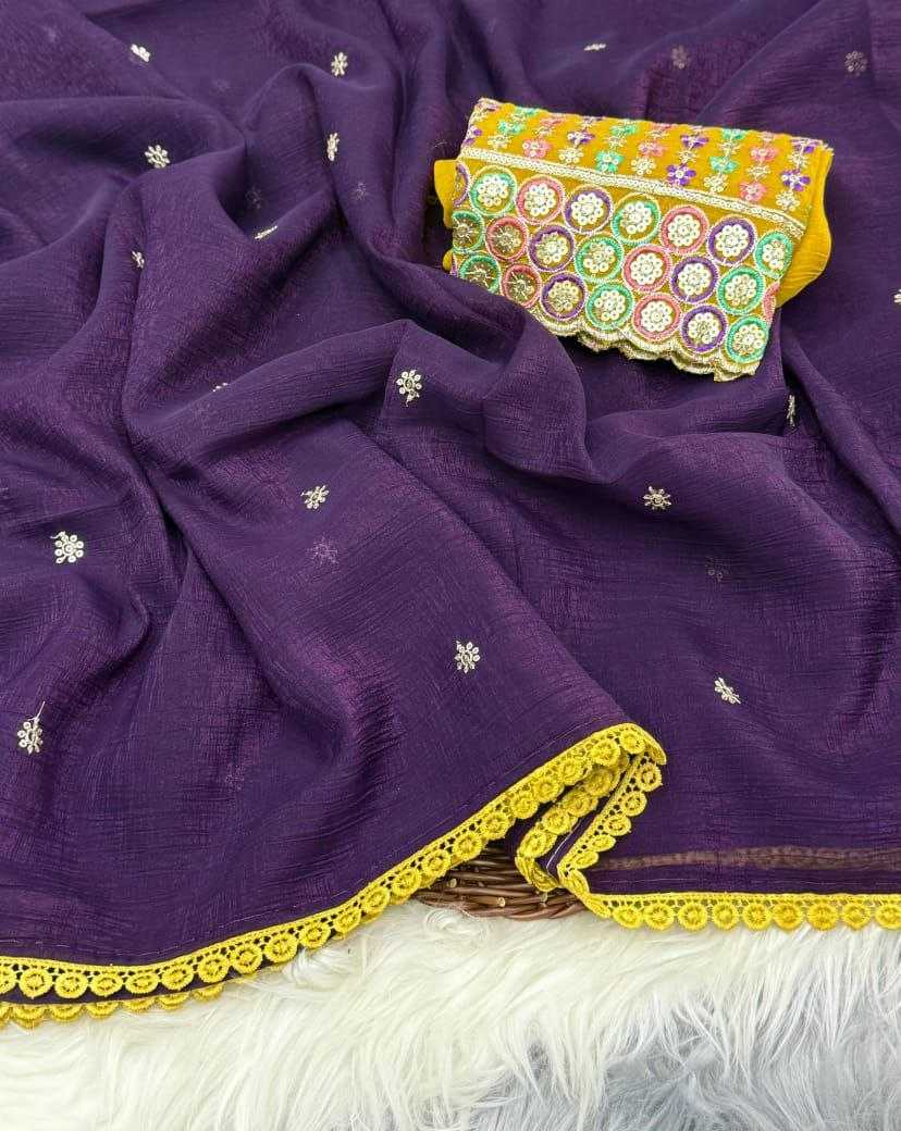 Ynf Crush Silk RIN171 887 Sarees Wholesale Designer Sarees Sequins Work Saree Manufacturer
