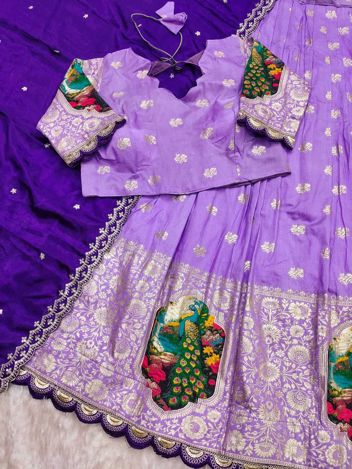 Ynf Dola Silk KESH493 102 Lehengas Wholesale Designer Lehenga Silk Lehenga Embroidered Lehenga Manufacturer