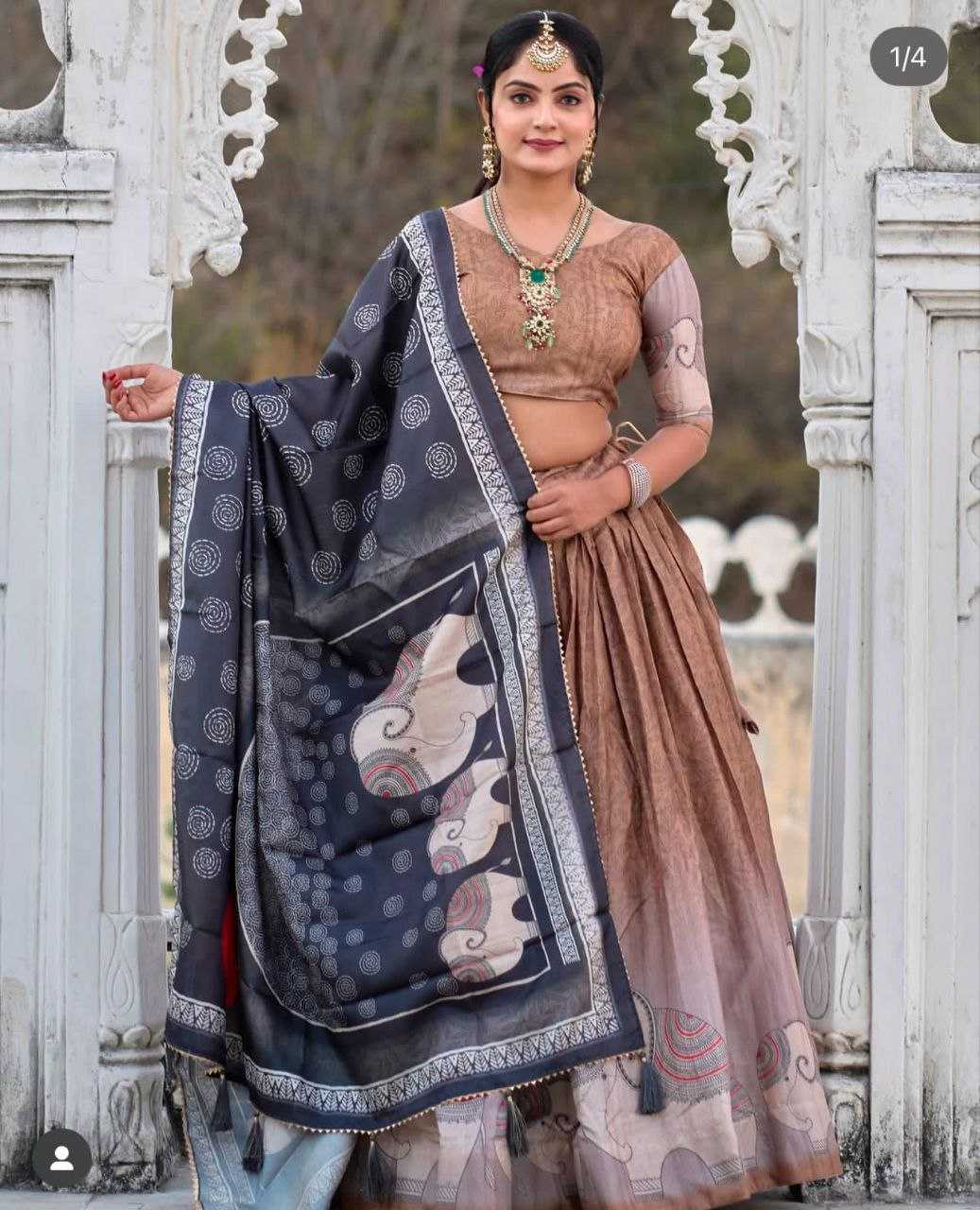 Ynf Dola Silk KESH495 203 Lehengas Wedding Collections Festive Collections Wholesale Designer Lehenga Choli Lehenga With Blouse Navratri Chaniya Choli Manufacturer
