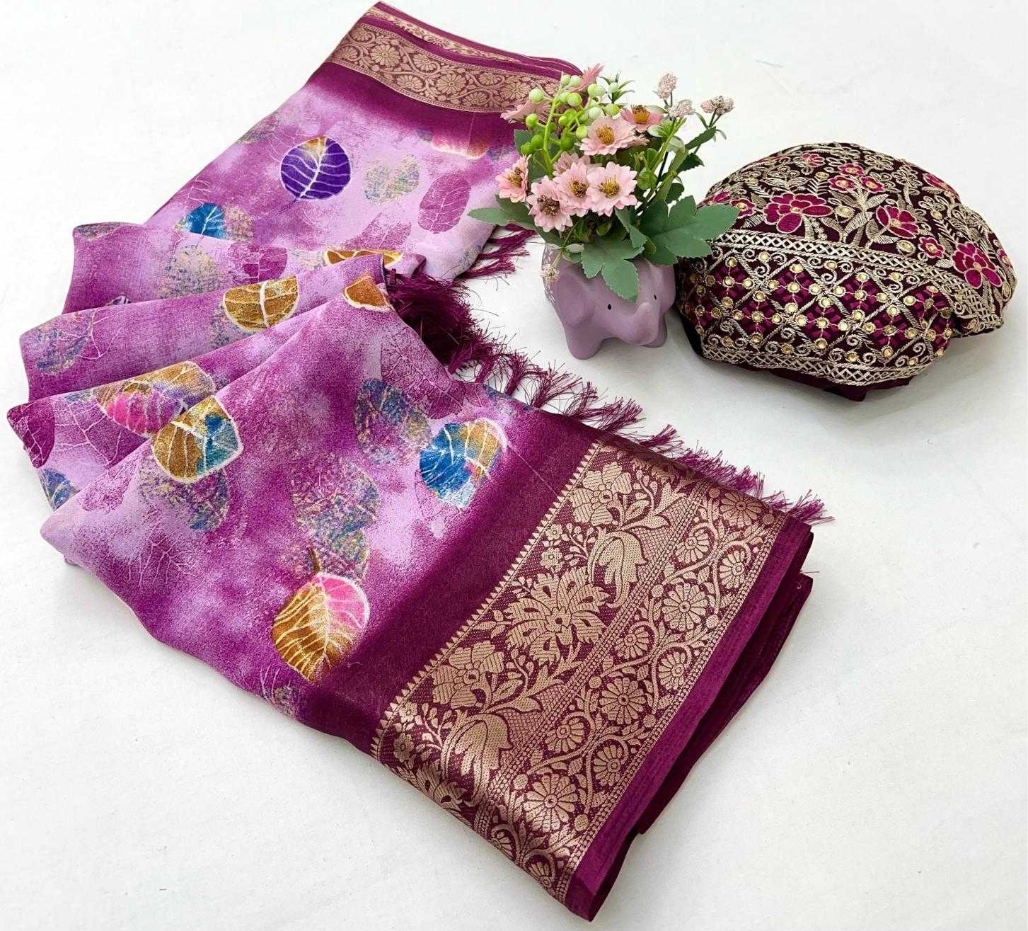 Ynf Dull Moss RIN209 Aangan Sarees Wedding Collections Festive Collections Wholesale Designer Sarees Printed Sarees Zari Border Sarees Manufacturer