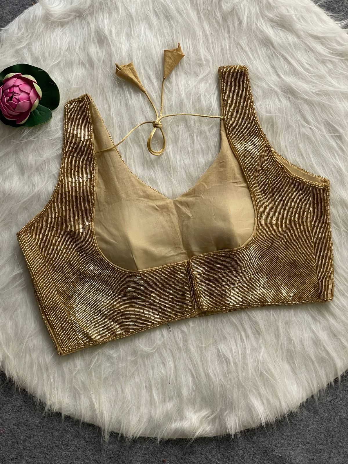Ynf Fancy KESH426 Pipe moti Readymade Blouses Wholesale Blouse Designer Blouse Party Wear Blouse Manufacturer