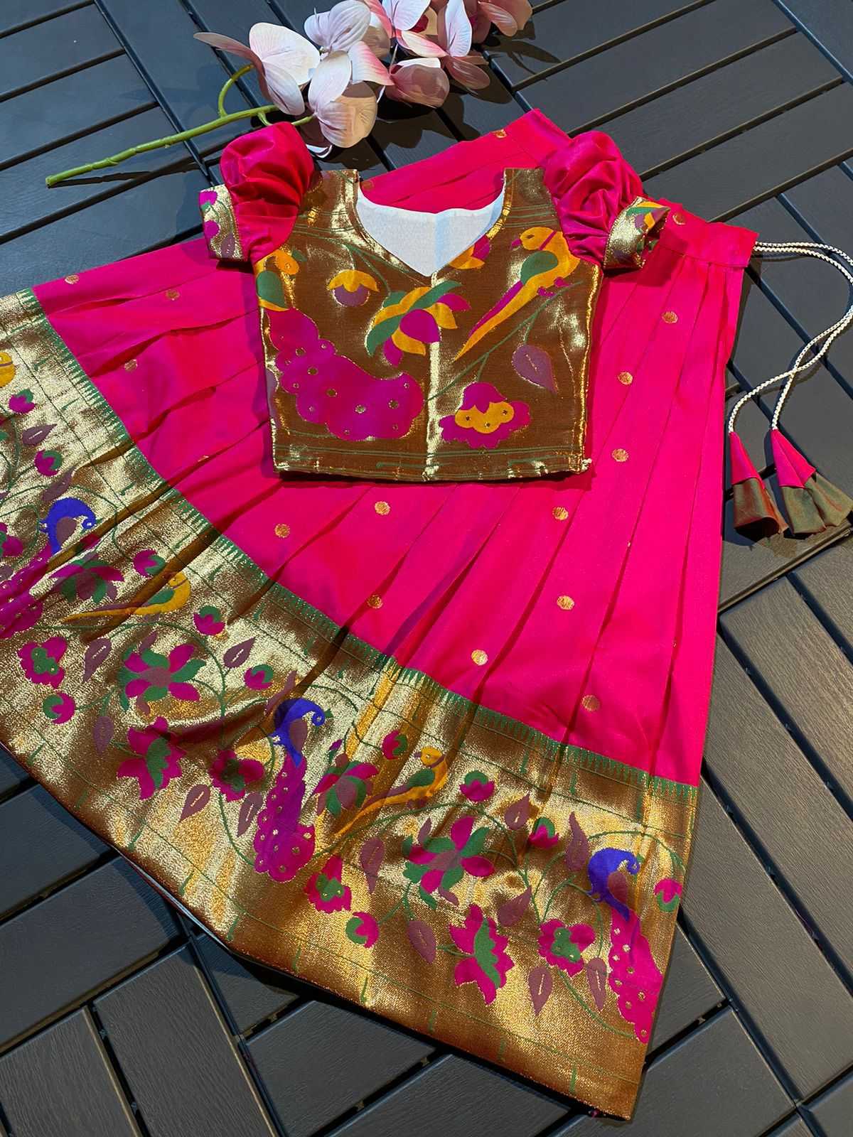 Ynf Fancy KESH493 Per Size Kids Wear Wholesale Kids Lehenga Kids Lehenga Choli Baby Girl Lehenga Manufacturer